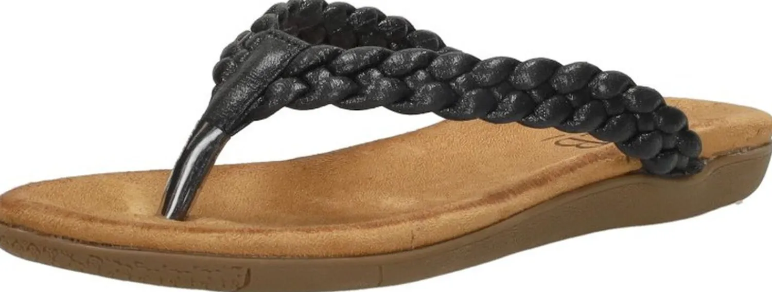 Sub55 Teenslippers Zwart Fashion