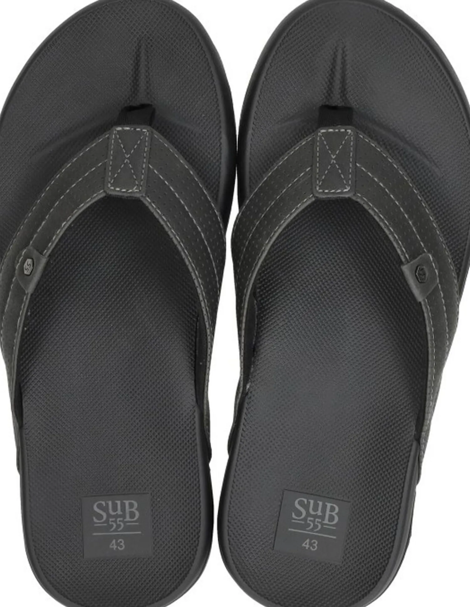 Sub55 Teenslippers Zwart Hot
