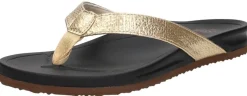 Sub55 Teenslippers Goudkleur Discount