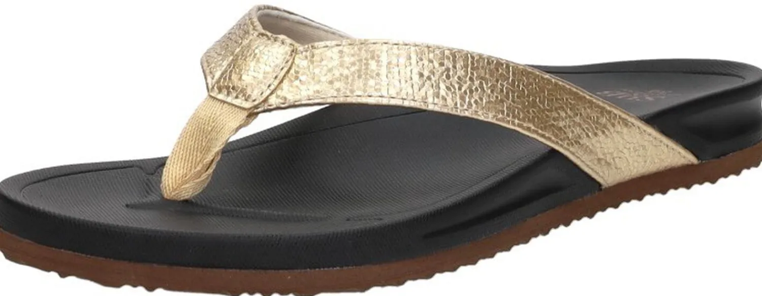 Sub55 Teenslippers Goudkleur Discount
