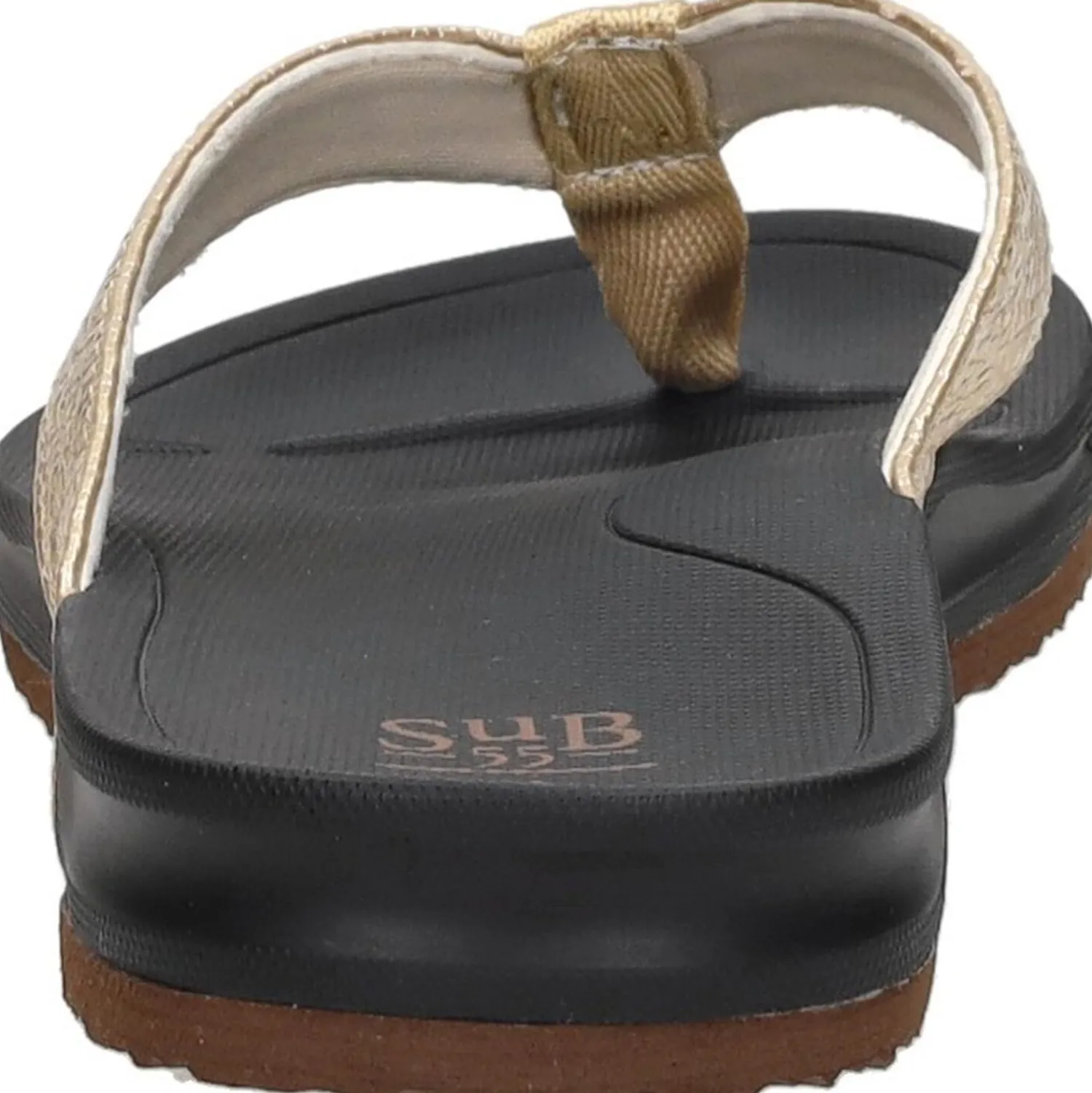 Sub55 Teenslippers Goudkleur Discount