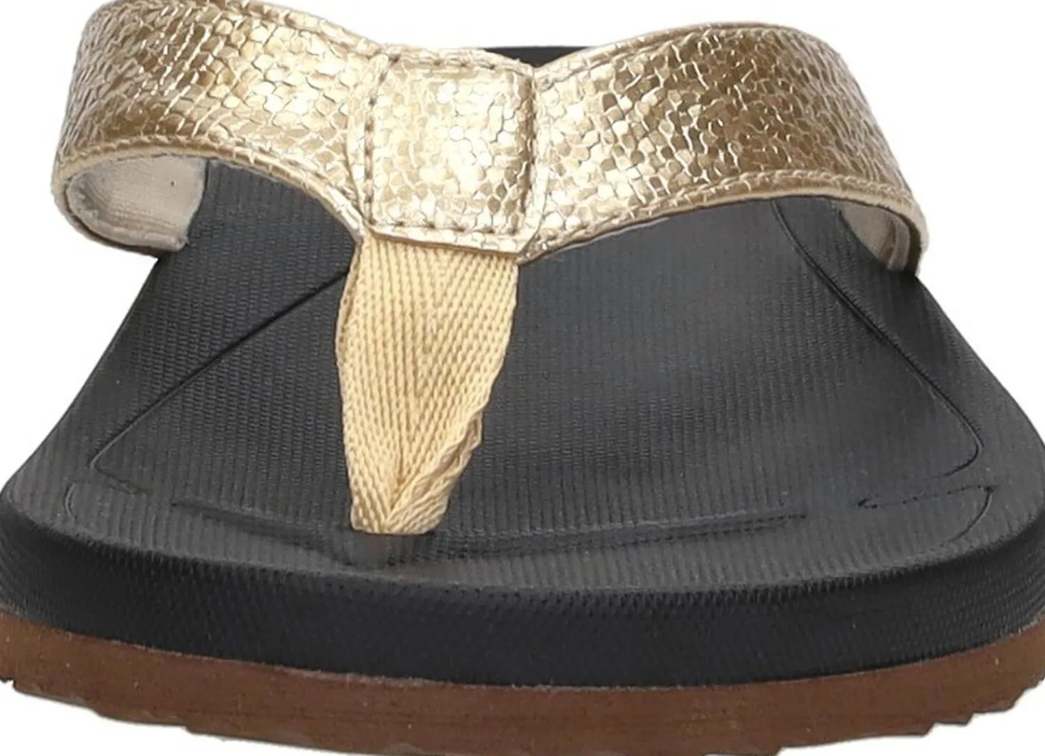 Sub55 Teenslippers Goudkleur Discount