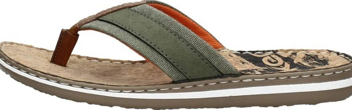 Rieker Teenslippers Groen Online