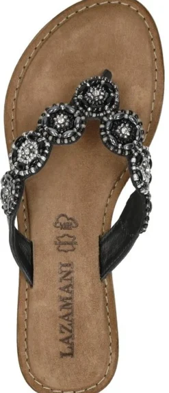 Lazamani Teenslippers Zwart Sale