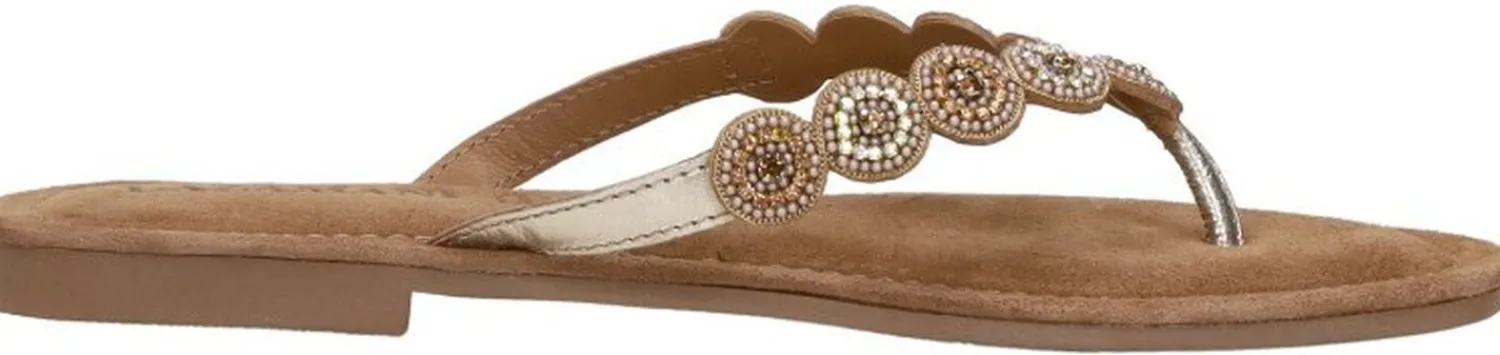 Lazamani Teenslippers Goudkleur Outlet