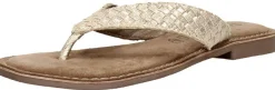 Lazamani Teenslippers Goudkleur Clearance