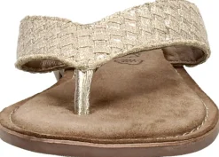 Lazamani Teenslippers Goudkleur Clearance
