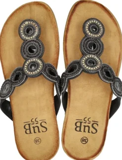 Sub55 Teenslippers Zwart Best