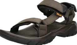 Teva Terra Fi 5 Universal Leather Donkerbruin Best