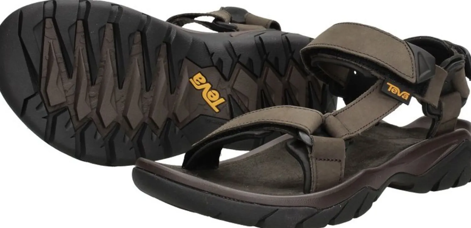 Teva Terra Fi 5 Universal Leather Donkerbruin Best
