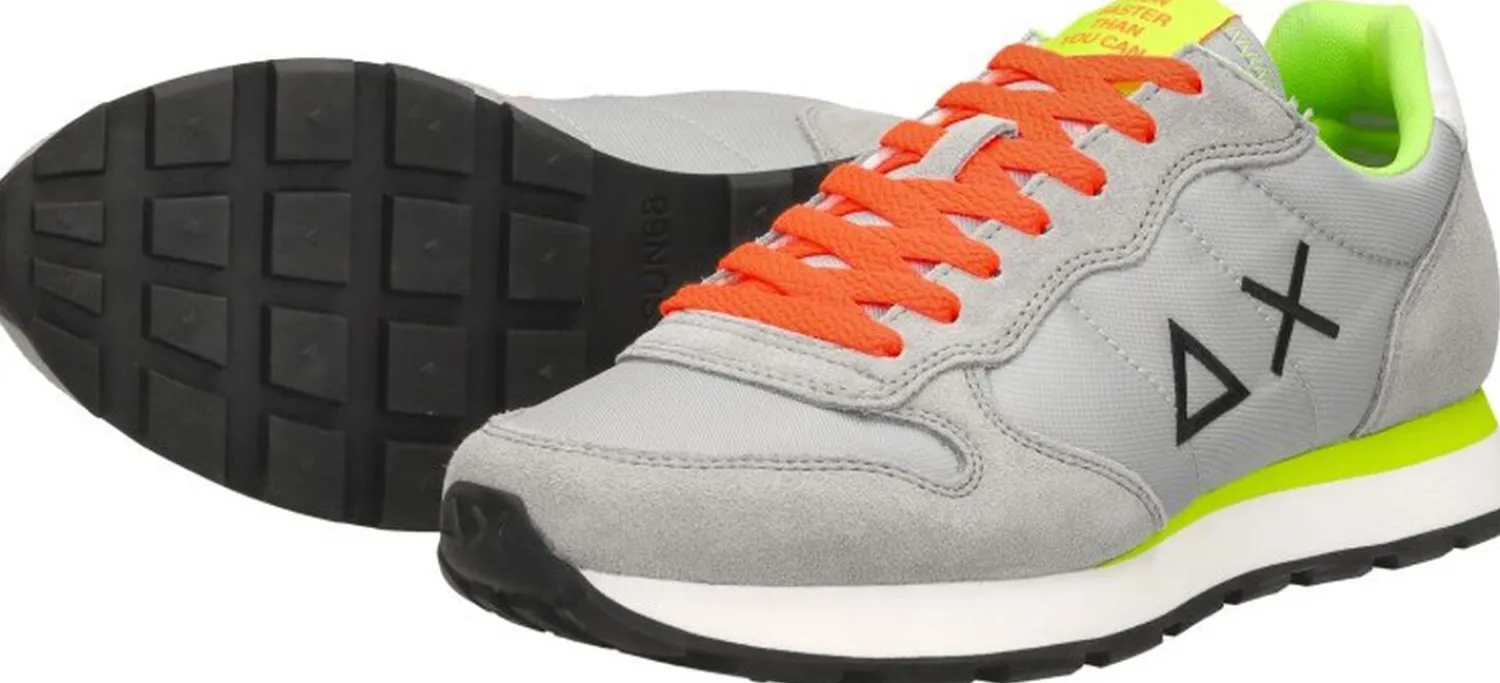 Sun68 Tom Fluo Grijs Hot