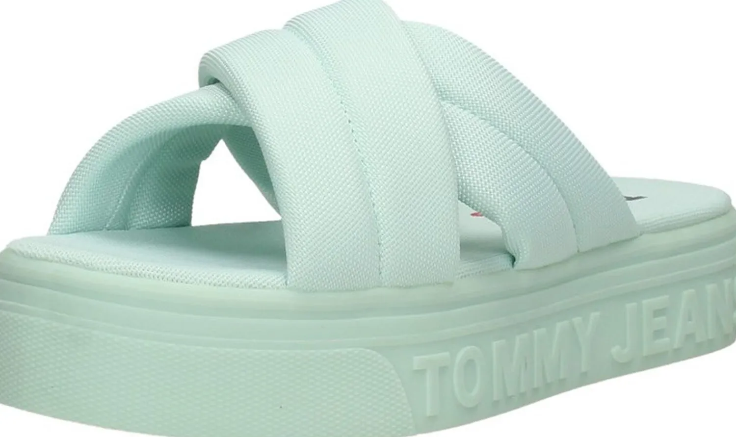 Tommy Hilfiger Tommy Jeans Flatform Sandal Licht blauw New