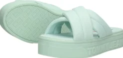 Tommy Hilfiger Tommy Jeans Flatform Sandal Licht blauw New