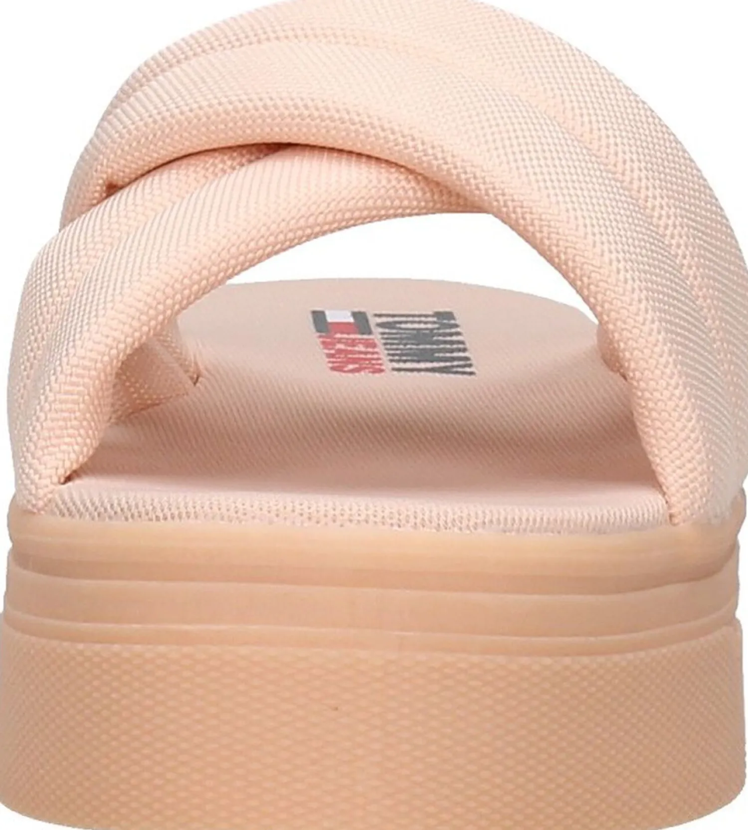 Tommy Hilfiger Tommy Jeans Flatform Sandal Beige Clearance