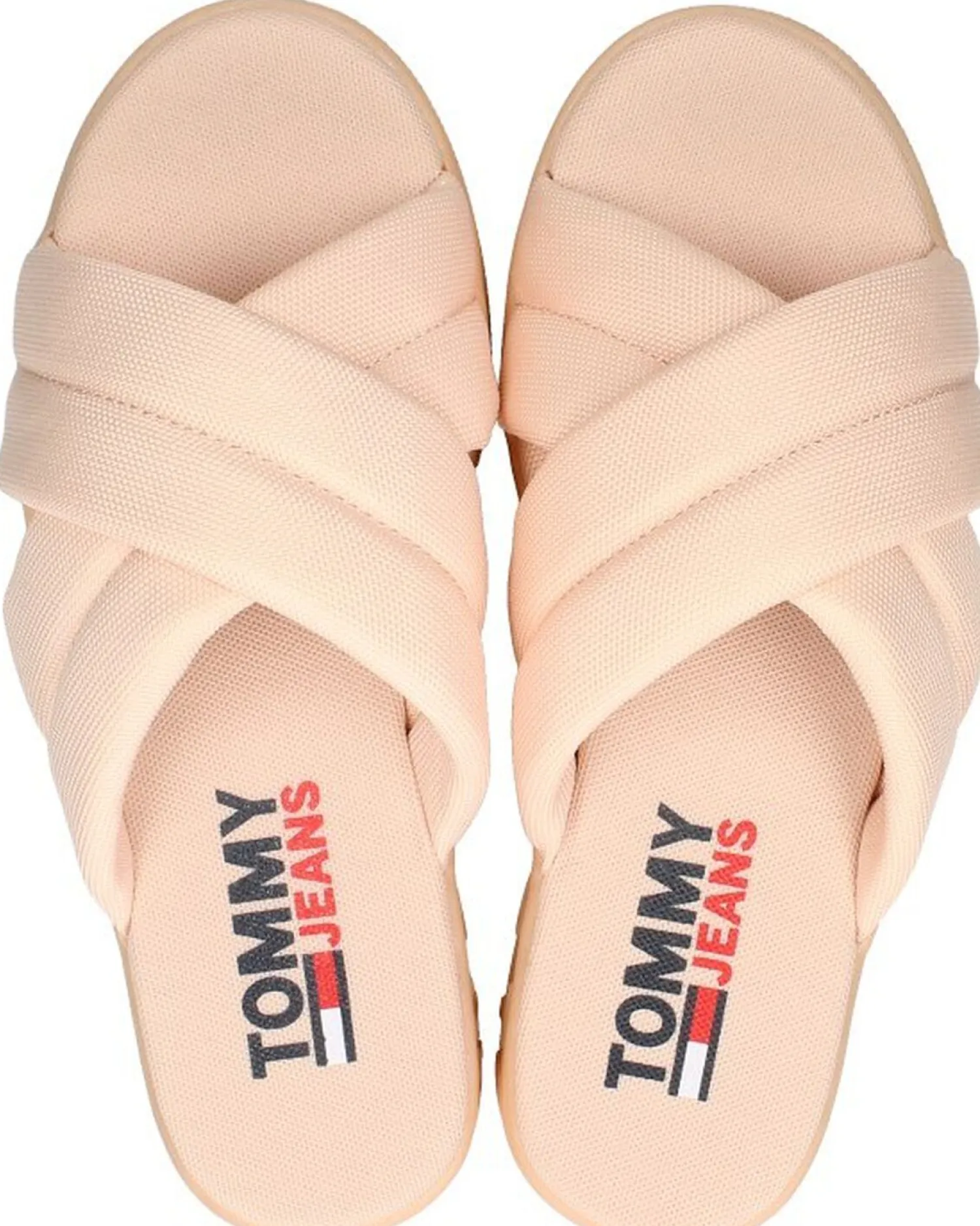 Tommy Hilfiger Tommy Jeans Flatform Sandal Beige Clearance