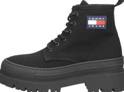 Tommy Hilfiger Tommy Jeans Foxing Boot Zwart New