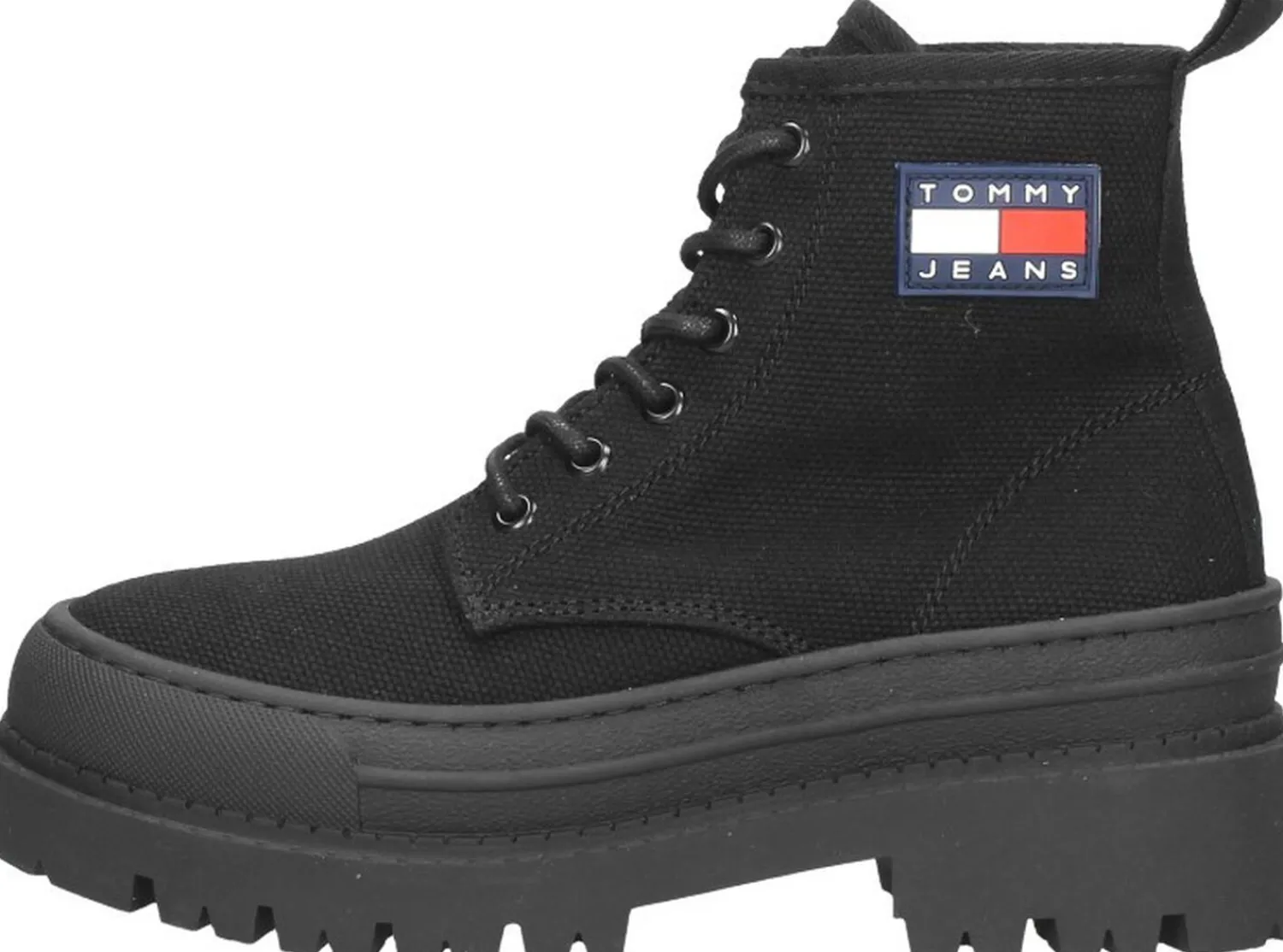 Tommy Hilfiger Tommy Jeans Foxing Boot Zwart New