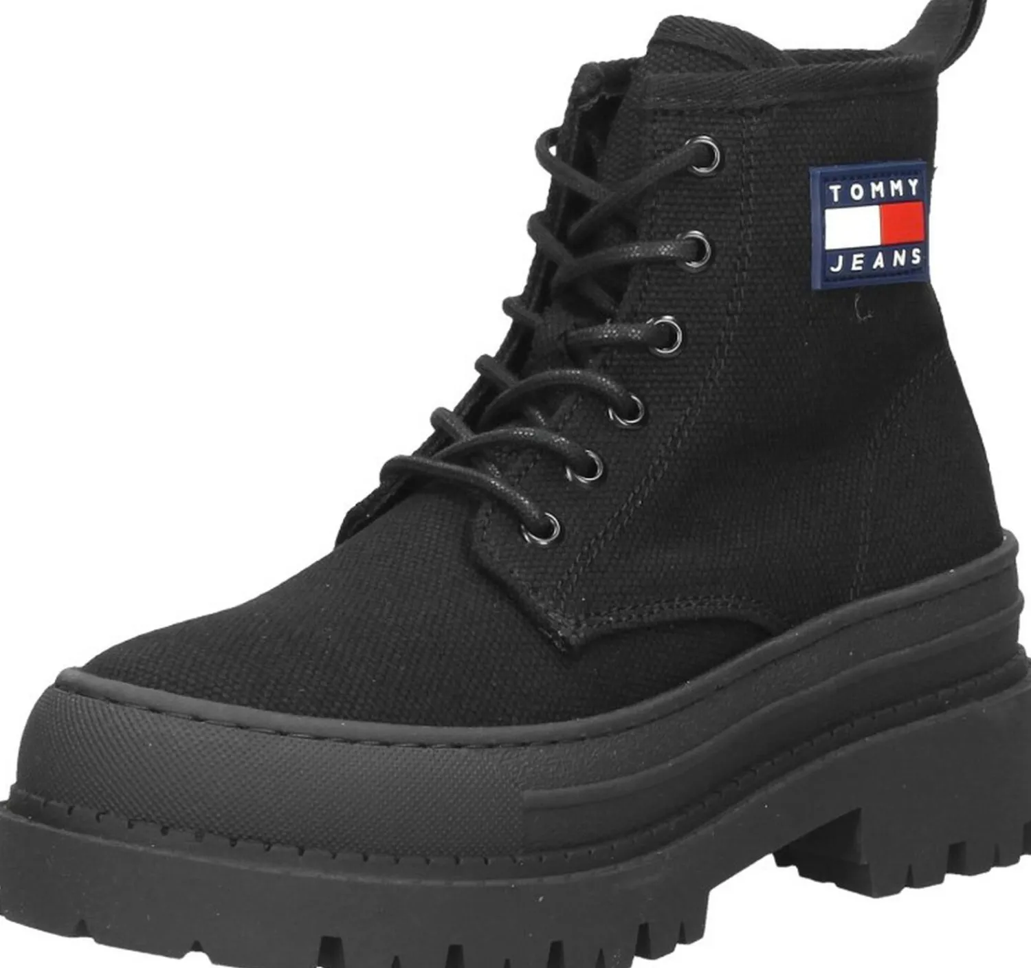 Tommy Hilfiger Tommy Jeans Foxing Boot Zwart New