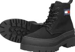 Tommy Hilfiger Tommy Jeans Foxing Boot Zwart New