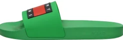 Tommy Hilfiger Tommy Jeans Pool Slide Essential Groen Fashion