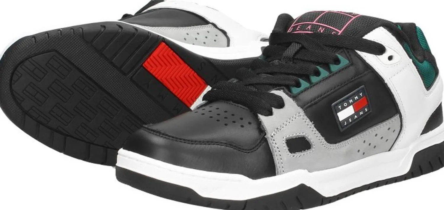 Tommy Hilfiger Tommy Jeans Skate Sneaker Zwart Sale