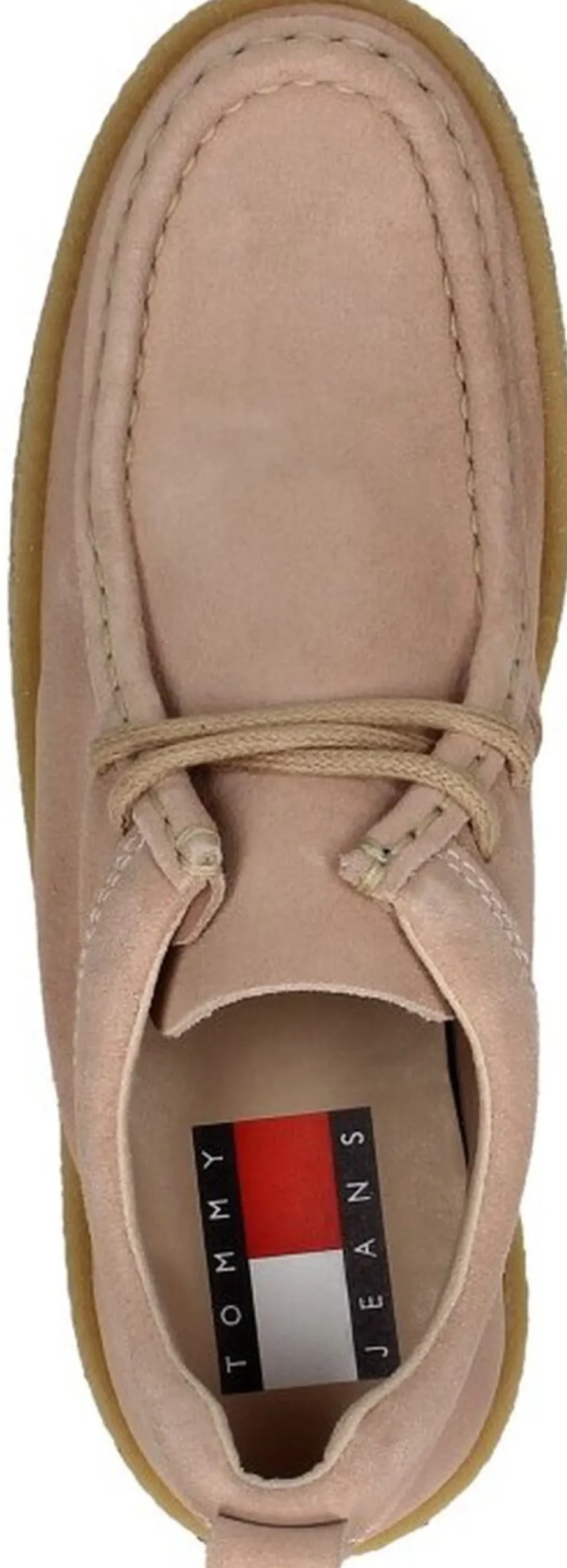 Tommy Hilfiger Tommy Jeans Suede Shoe Beige Clearance