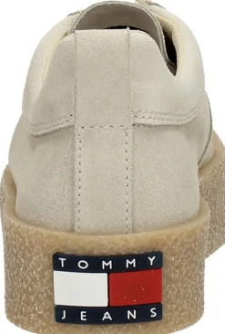 Tommy Hilfiger Tommy Jeans Suede Shoe Gebroken wit Online