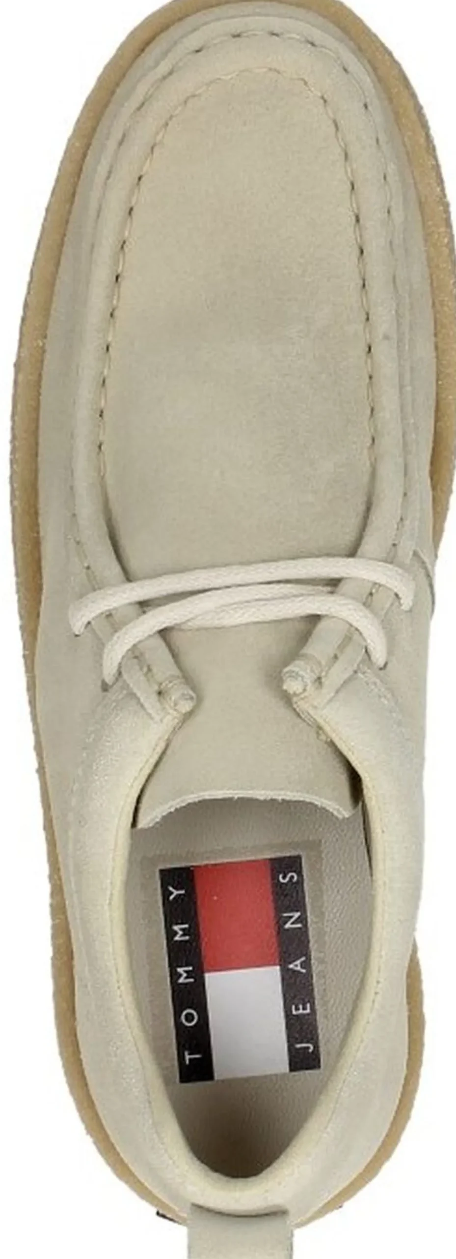 Tommy Hilfiger Tommy Jeans Suede Shoe Gebroken wit Online