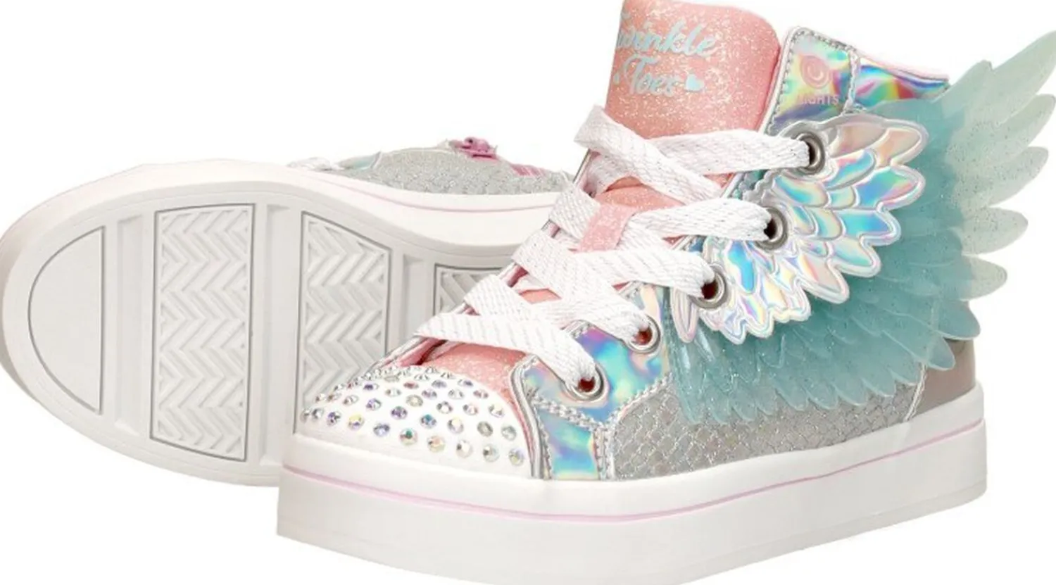 Skechers Twinkletoes: Twi-Lites 2.0 Zilverkleur Sale