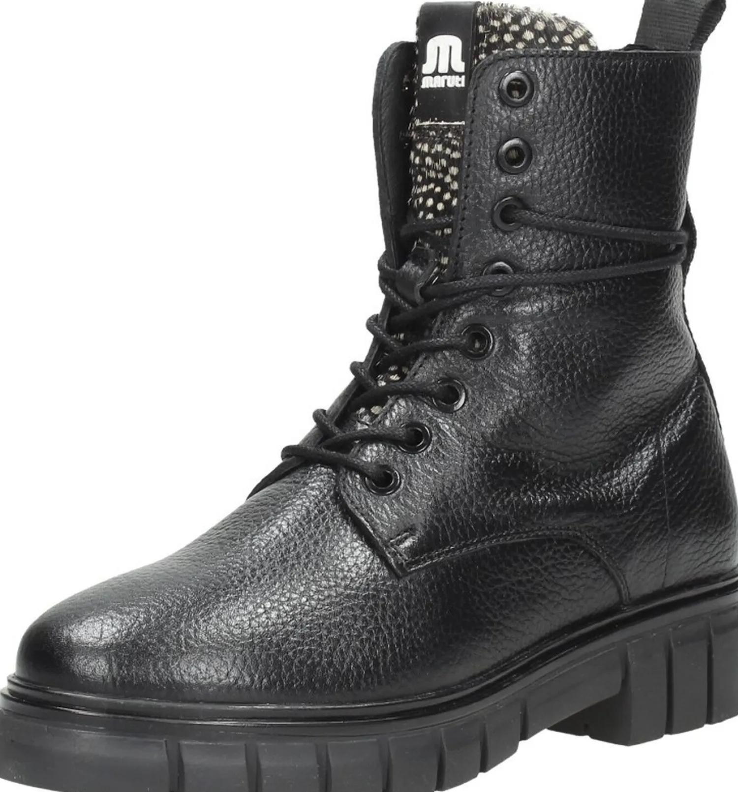 Maruti Tyler Leather Zwart Fashion