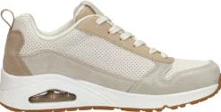 Skechers Uno - 2 Much Fun Beige Clearance