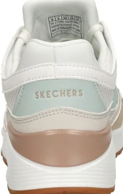 Skechers Uno - Heel Hints Wit Discount