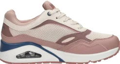 Skechers Uno - Heel Hints Roze Sale