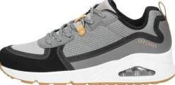 Skechers Uno - Layover Donkergrijs Hot