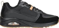 Skechers Uno - Layover Zwart Outlet