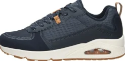 Skechers Uno - Layover Blauw Outlet
