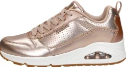Skechers Uno - Metallixs Rosé-goud Outlet