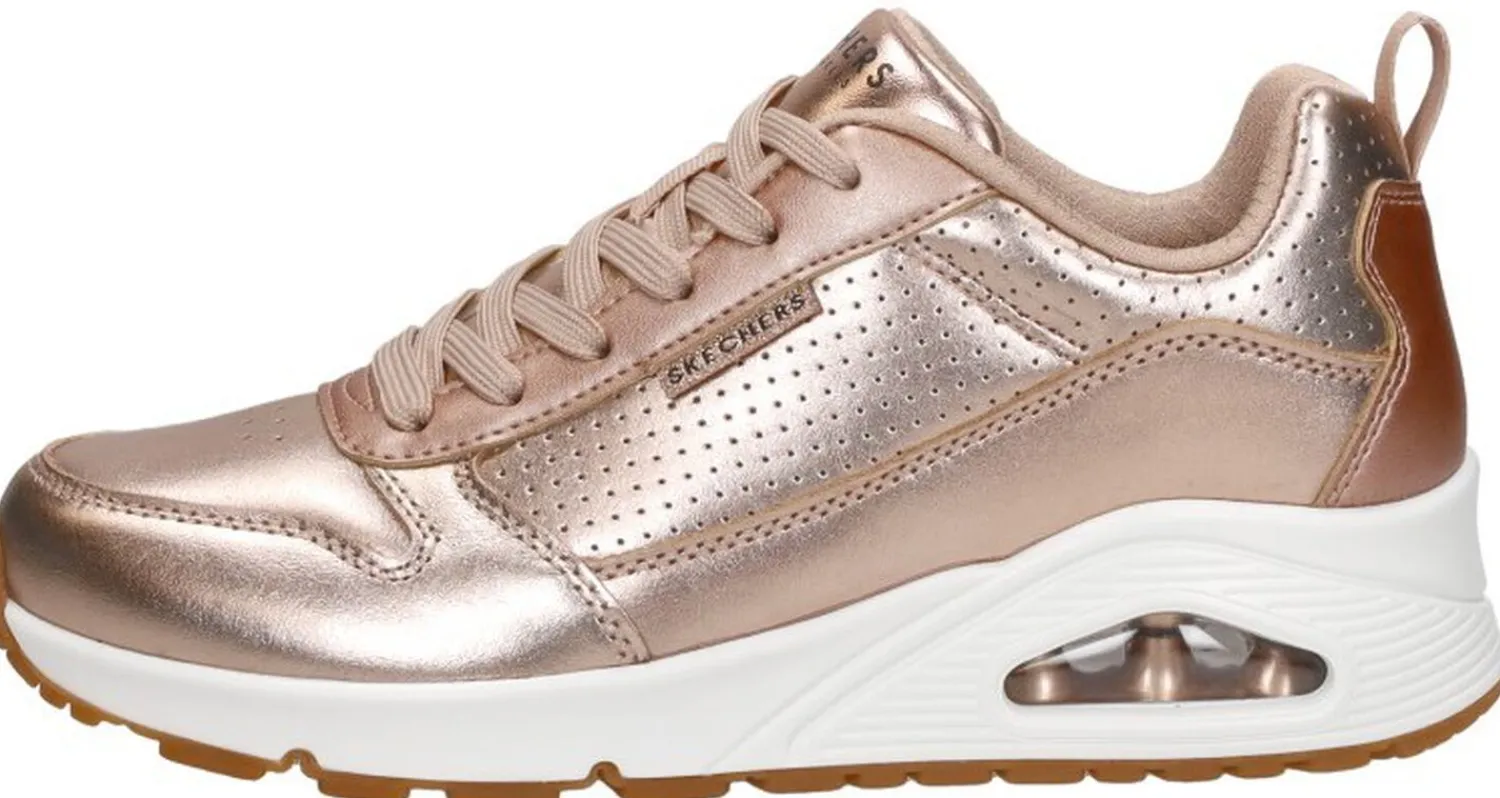 Skechers Uno - Metallixs Rosé-goud Outlet