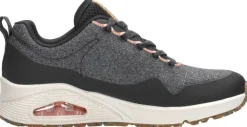 Skechers Uno - Pla-Knit Zwart New
