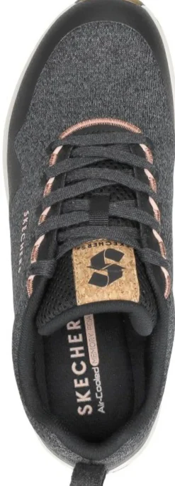 Skechers Uno - Pla-Knit Zwart New