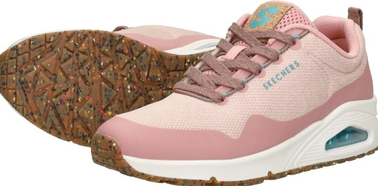 Skechers Uno - Pla-Knit Roze Sale