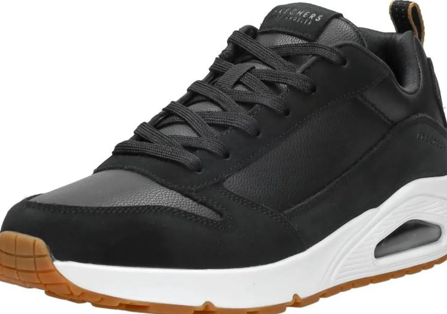 Skechers Uno - Stacre Zwart Outlet