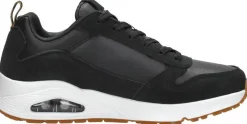 Skechers Uno - Stacre Zwart Outlet