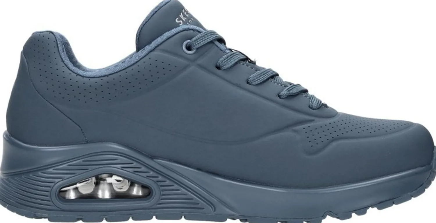 Skechers Uno - Stand On Air Blauw Outlet