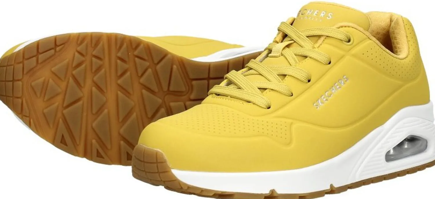 Skechers Uno - Stand On Air Geel Discount