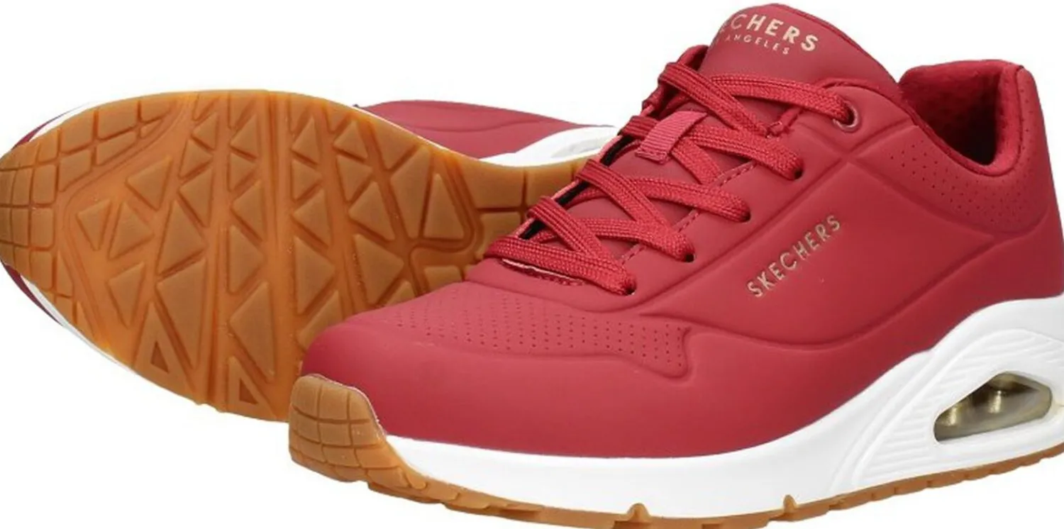 Skechers Uno - Stand On Air Bordeaux Hot