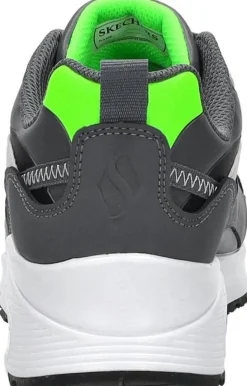 Skechers Uno Gen1 - Color Surge Donkergrijs Clearance
