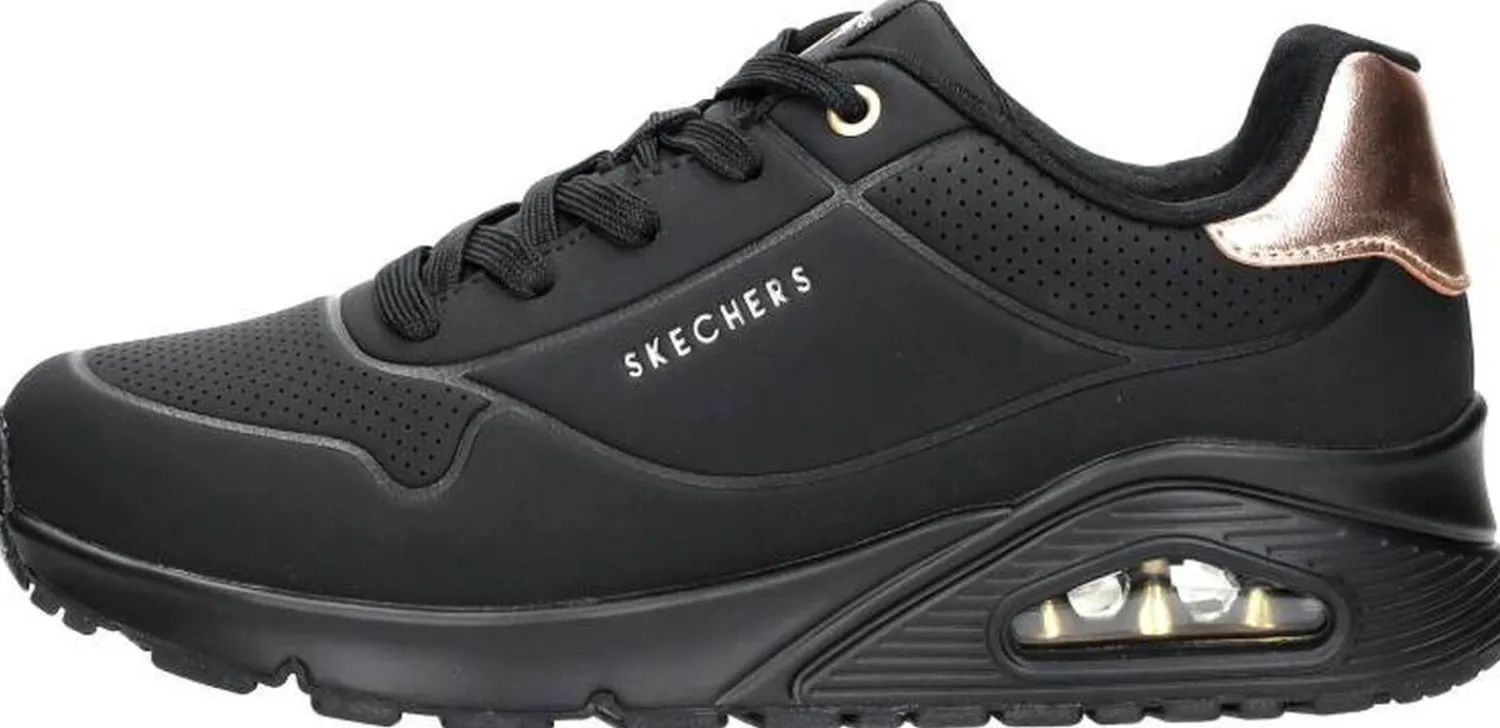 Skechers Uno Gen1 - Shimmer Away Zwart Sale