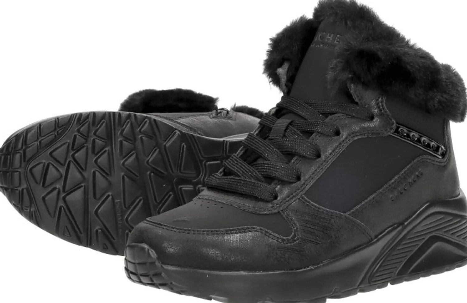 Skechers Uno Lite Zwart Fashion
