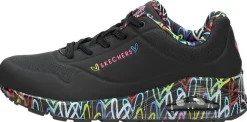 Skechers Uno Loving Love Zwart Online